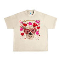 Sandshell valentine's day  chihuahua Urban Heavy Tee - RanaPortraitStore
