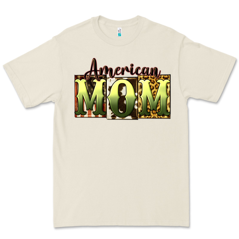 American Mom Mother's Day Premium Tee by CowGirlArtShop | Teevron