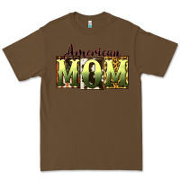 Cacao American Mom Mother's Day Premium Tee - CowGirlArtShop