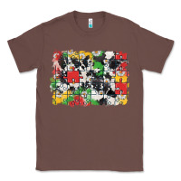 Chestnut Autism background Classic Tee - CowGirlArtShop