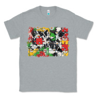 Heather Grey Autism background Classic Tee - CowGirlArtShop
