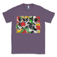 Lavender Autism background Classic Tee - CowGirlArtShop