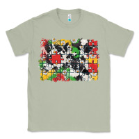 Matcha Autism background Classic Tee - CowGirlArtShop