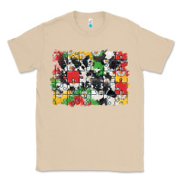 Mushroom Autism background Classic Tee - CowGirlArtShop