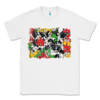 White Autism background Classic Tee - CowGirlArtShop