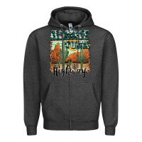 Charcoal Heather honky tonk highway Zipper Hoodie - AdoDesignShop
