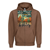 Chestnut honky tonk highway Zipper Hoodie - AdoDesignShop