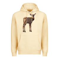 Pina Colada elk fawn deer Premium Hoodie - LillyAllenDesigns
