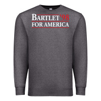 Charcoal Heather barlet for america Premium Sweatshirt - maiPhamDesign