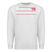 Oatmeal Heather barlet for america Premium Sweatshirt - maiPhamDesign