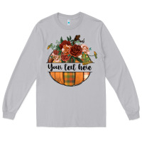 Moon Dust preview customize floral pumpkin Long Sleeve Tee - BundleAndBundleShop