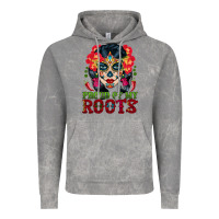 Cloud Rock sugar skull woman proud of my roots Vintage Hoodie - BundleAndBundleShop