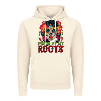 Vintage Artic sugar skull woman proud of my roots Vintage Hoodie - BundleAndBundleShop