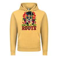 Vintage Mustard sugar skull woman proud of my roots Vintage Hoodie - BundleAndBundleShop