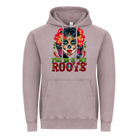 Vintage Zinc sugar skull woman proud of my roots Vintage Hoodie - BundleAndBundleShop
