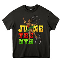 Asphalt juneteenth Heavy Core Tee - CowGirlArtShop