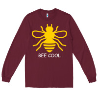 Burgundy Bee Cool Long Sleeve Tee - Bettercallsaul