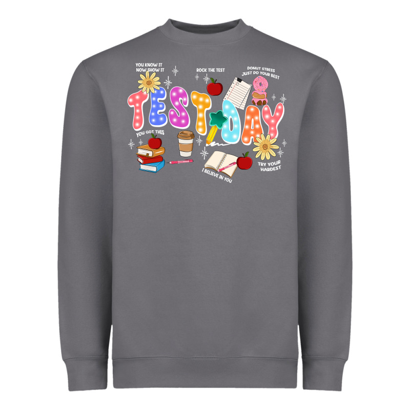 Test Day Heavyweight Sweatshirt by JahusDesignShop | Teevron