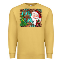 Antique Gold holly jolly Premium Sweatshirt - JahusDesignShop