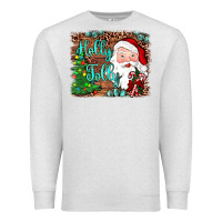 Oatmeal Heather holly jolly Premium Sweatshirt - JahusDesignShop