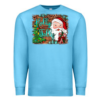 Ocean Blue holly jolly Premium Sweatshirt - JahusDesignShop