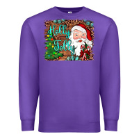 Purple holly jolly Premium Sweatshirt - JahusDesignShop