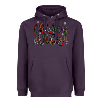 Plum christmas vibes Heavyweight Hoodie - JahusDesignShop