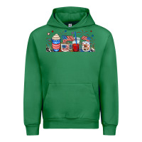 Emerald 4th of july coffe cups Urban Hoodie - RanaPortraitStore