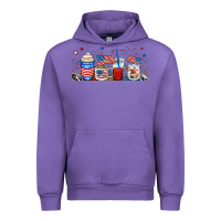 Tulip 4th of july coffe cups Urban Hoodie - RanaPortraitStore