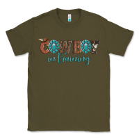 Army Green cowboy in training Classic Tee - Artiststas