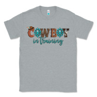Heather Grey cowboy in training Classic Tee - Artiststas