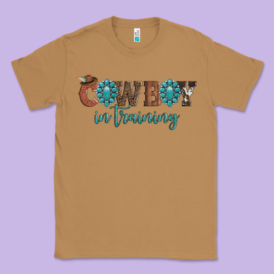 Cowboy In Training Classic Tee Designed By Artiststas
