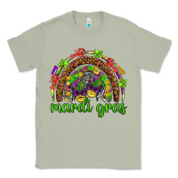Matcha Mardi Gras rainbow and masks Classic Tee - HowdyJamesFarm