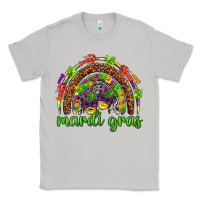 Moon Dust Mardi Gras rainbow and masks Classic Tee - HowdyJamesFarm