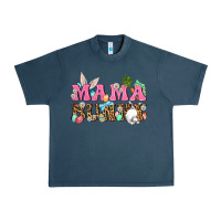 Midnight Navy Western Mama Bunny Urban Heavy Tee - BundleAndBundleShop