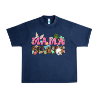 Navy Western Mama Bunny Urban Heavy Tee - BundleAndBundleShop