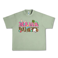 Oil Green Western Mama Bunny Urban Heavy Tee - BundleAndBundleShop
