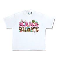 White Western Mama Bunny Urban Heavy Tee - BundleAndBundleShop