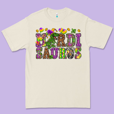 Mardi Saurus Premium Tee Designed By Howdyjamesfarm