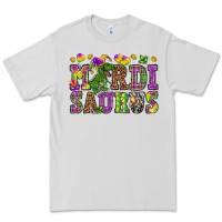 Dove Grey Mardi Saurus Premium Tee - HowdyJamesFarm