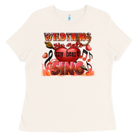 Bone Valentine's Day wild thing you make my heart sing Ladies Tee - FaDigitalArtStudio