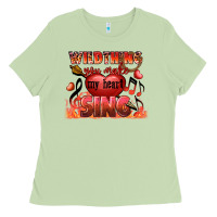 Matcha Valentine's Day wild thing you make my heart sing Ladies Tee - FaDigitalArtStudio