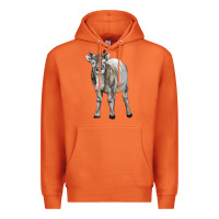 Carrot reindeer fawn deer Premium Hoodie - LillyAllenDesigns