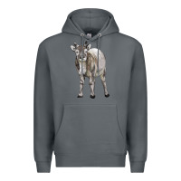 Rock reindeer fawn deer Premium Hoodie - LillyAllenDesigns
