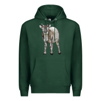 Sports Green reindeer fawn deer Premium Hoodie - LillyAllenDesigns