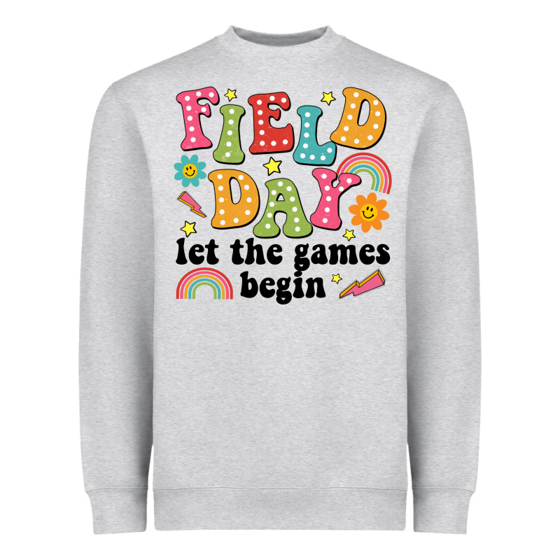Field Day Let The Games Begin Heavyweight Sweatshirt by JahusDesignShop | Teevron