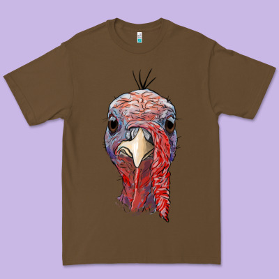 Gobble Face Premium Tee Designed By Ranaportraitstore