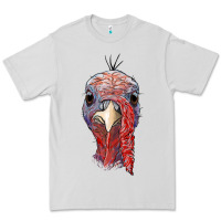 Dove Grey gobble face Premium Tee - RanaPortraitStore