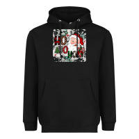 Black ho ho ho coaster Heavyweight Hoodie - JahusDesignShop