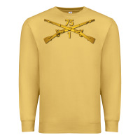 Antique Gold 1st bn 75th infantry regiment ranger branch wo txt Premium Sweatshirt - maiPhamDesign